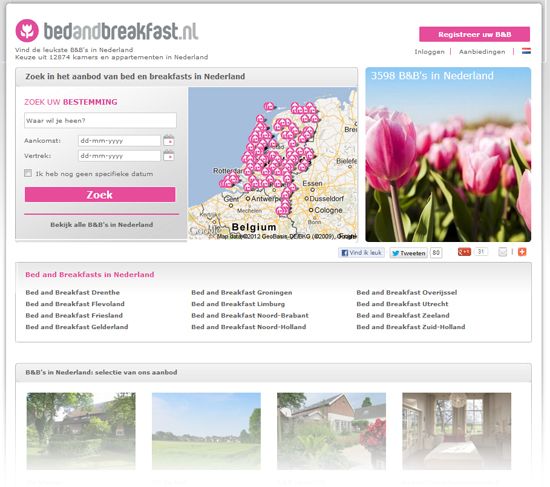 Bedandbreakfast.nl - Bed And Breakfast Blog | Inspirerende Bestemmingen ...